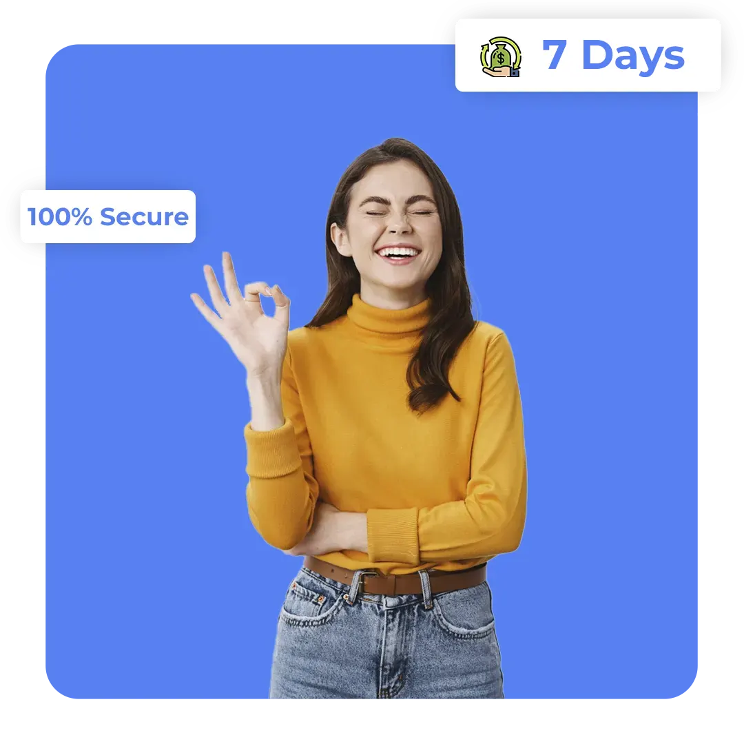 7-day money back guarantee